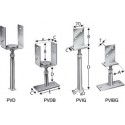 Pieds de poteaux PVIG-B (Par 10)