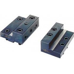 Accessoires en option pour étau compact pour machine RC RKE/RKE-L, Accessoires : Mors étagés de 125 mm de large (jeu)