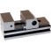 Etau de précision PL-S, Taille : 2, Larg. : des mors 90 mm, Capacité de serrage 120 mm, Hauteur des mors : 40 mm, Hauteur totale : 80 mm