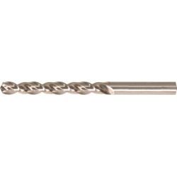 Foret hélicoïdal avec queue cylindrique, en acier à coupe rapide à 5 % de cobalt, type VA, DIN 338, surface sans revêtement, Ø h8 : 7,00 mm