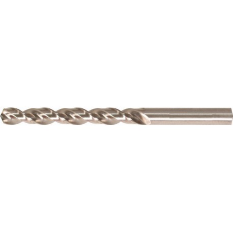 Foret hélicoïdal avec queue cylindrique, en acier à coupe rapide à 5 % de cobalt, type VA, DIN 338, surface sans revêtement, Ø h8 : 7,00 mm