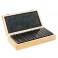 Jeu de cales parallèles, coffret en bois, Long. : 150 mm