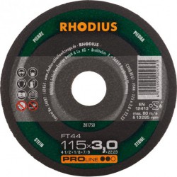 Disque de coupe FT44 115 x 3,0mm  Rhodius(Par 25)