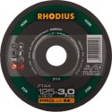 Disque de coupe FT44 125 x 3,0mm  Rhodius(Par 25)