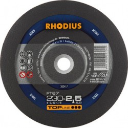 Disque de coupe FT67 230 x 2,5mm  Rhodius(Par 25)