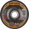 Disque de coupe FTK38 125 x 2,0mm coudé Rhodius(Par 25)
