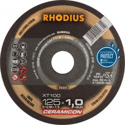 Disque de coupe XT100 125 x 1,0mm  Rhodius(Par 25)