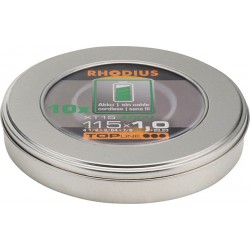 Disque de coupe XT15 ACCU 115 x 1,0mm  Rhodius(Par 10)