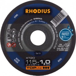 Disque de coupe XT20 115 x 1,0mm  Rhodius(Par 50)