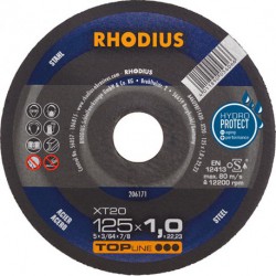 Disque de coupe XT20 125 x 1,0mm  Rhodius(Par 50)