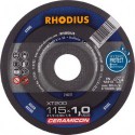 Disque de coupe XT200 115 x 1,0mm  Rhodius(Par 25)