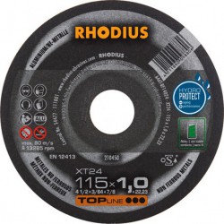 Disque de coupe XT24 115 x 1,0mm  Rhodius(Par 25)