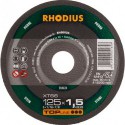 Disque de coupe XT66 125 x 1,5mm  Rhodius(Par 50)