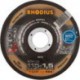 Disque de coupe XTK10 115 x 1,5mm coudé Rhodius(Par 50)