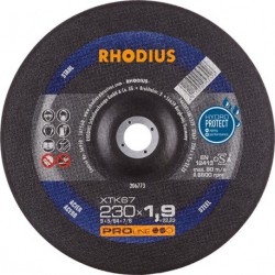 Disque de coupe XTK67 230 x 1,9mm coudé Rhodius(Par 25)