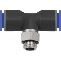 Connecteur en T B-Ser.G1/2 a.plastique D6