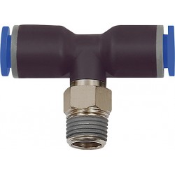 Connecteur en T B-Ser.R1/2 a.plastique D6