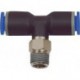 Connecteur en T B-Ser.R1/8 a.plastique D8