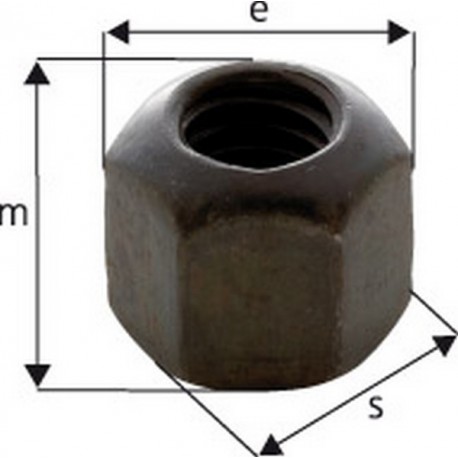 Écrou six pans DIN6330B M24 FORMAT 1 PCS