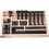 Jeu de vis de serrage pour rainures en T, d x rainure en T : M20 x 22 mm