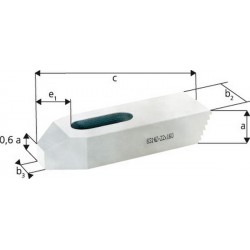 Bride de serrage DIN6314Z 18x125mm FORMAT 1 PCS