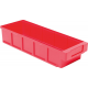Boite rangement VKB 400x152x83 mm rouge (Par 10)
