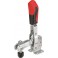 Sauterelle à serrage vertical et embase horizontale type 6800, Taille : 0, Force de rétention F1 0,5 kN, Force de rétention F2 0,7 kN