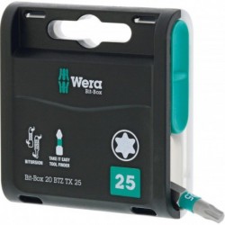 Assortiment embout 20 BTZ T25x 25mm 20er Box Wera