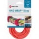 Attaches de câble velcro One Wrap Strap 20 x 200mm orange 25 unités