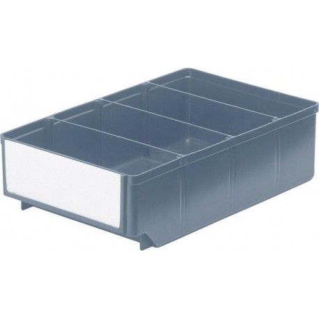 Bac de rangement - tiroir RK 300/186 gris (Par 8)