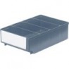 Bac de rangement - tiroir RK 300/186 gris (Par 8)