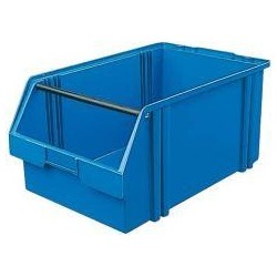 Bac de rangement LK 1A bleu 500/450x300x230 mm
