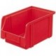 Bac de rangement LK 3 rouge 230/200x140x130 mm
