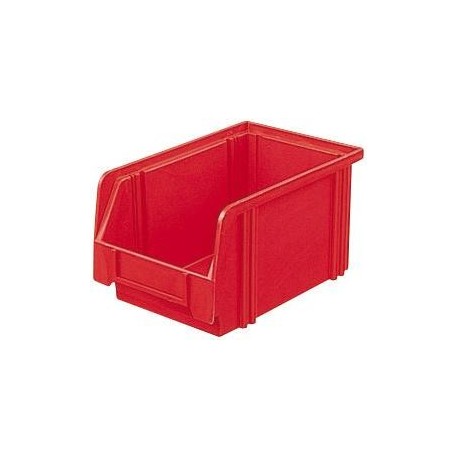 Bac de rangement LK 3 rouge 230/200x140x130 mm
