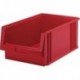 Bac de rangement PLK 1 rouge 500/465x315x200 mm