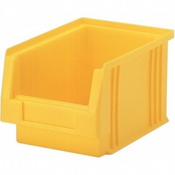 Bac de rangement PLK 3 jaune 230/205x150x125 mm
