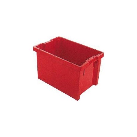 Bac rangement 65 l 600x400x350 mm rouge