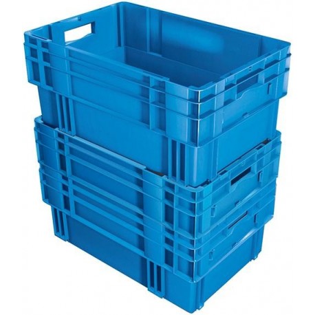 Bac rangement DTK 600x400x210 mm bleu