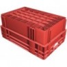 Bac rangement DTK 600x400x210 mm rouge (Par 2)