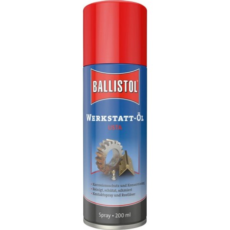 Ballistol Huile d'atelier USTA 200ml Spray (Par 12)