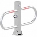 Barrière de parking, galvanisée à chaud 70x70mm