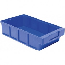 Boite de rangement VKB 300x186x83 mm bleu