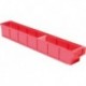 Boite de rangement VKB 600x93x83 mm rouge