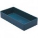 Boite rangement 198x99x40 mm bleu