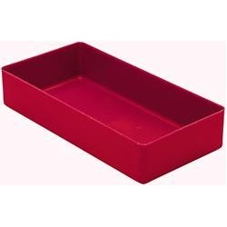 Boite rangement 198x99x40 mm rouge