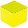 Boite rangement 49x49x40 mm jaune