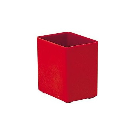 Boite rangement 53x40x54 mm rouge
