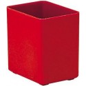 Boite rangement 53x40x54 mm rouge