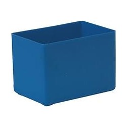 Boite rangement 80x53x54 mm bleu