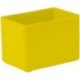 Boite rangement 80x53x54 mm jaune